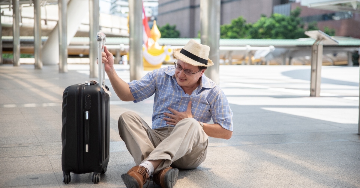 asian tourists a heart disease