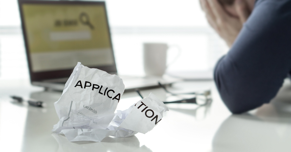 frustration in job search