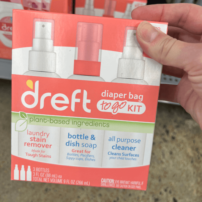 based diaper bag to go kit