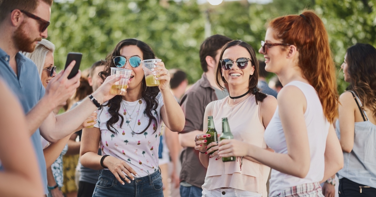 summer outdoor party