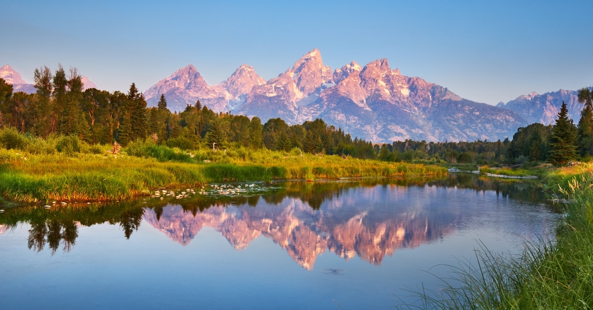 grand teton at schwabacher's landing