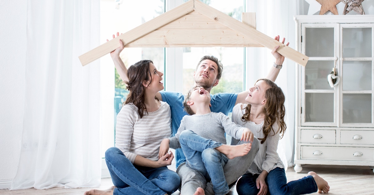happy family spending quality time together