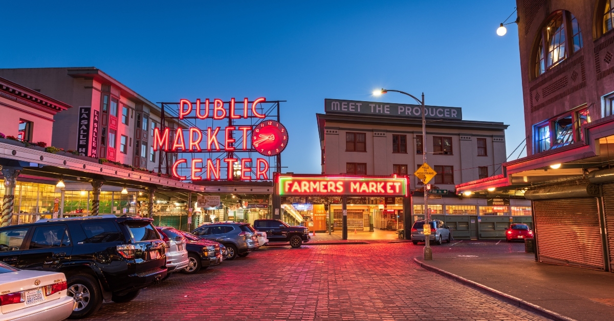 pike place market in seattle