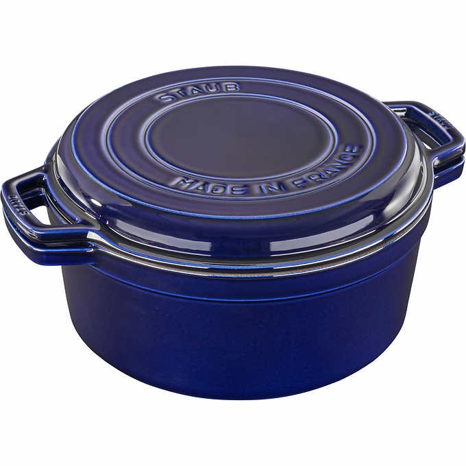 A cast iron braise and grill