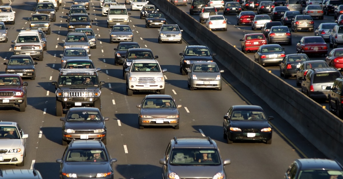 rush hour in los angeles
