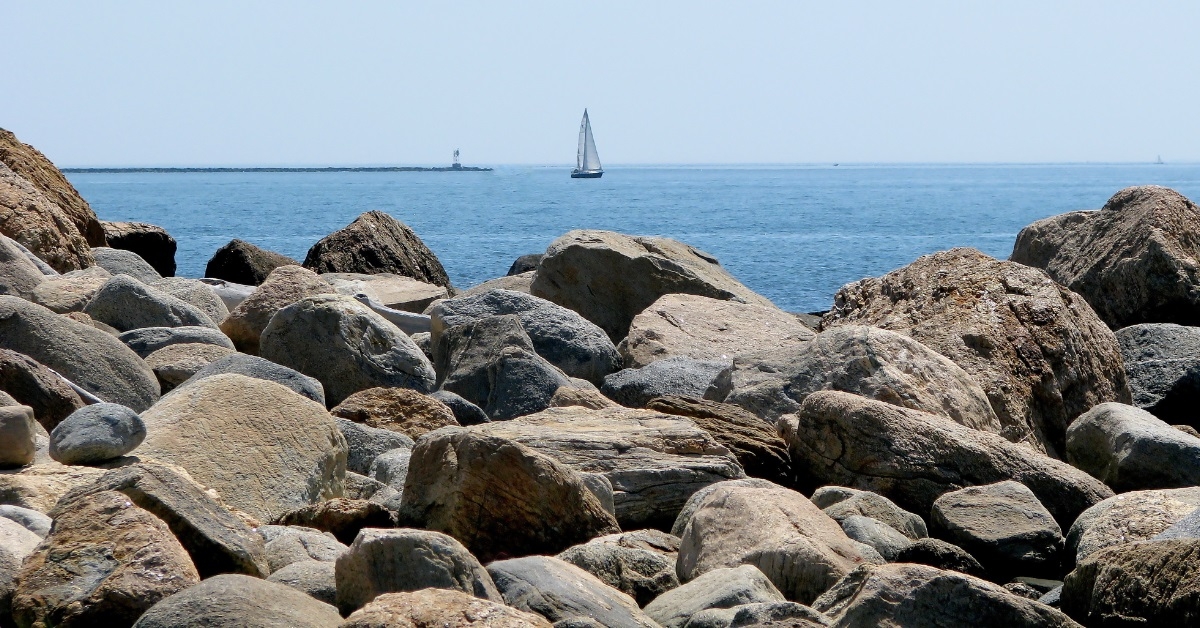 coast of hammonasset beach state park