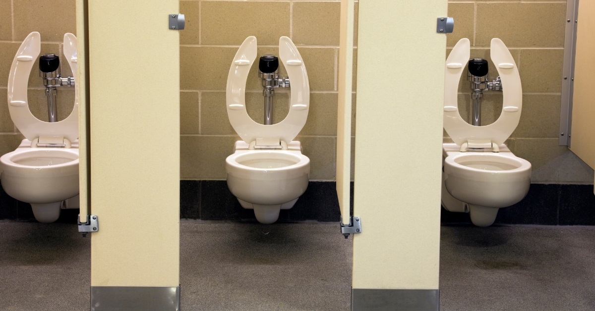 public rooms with open doors