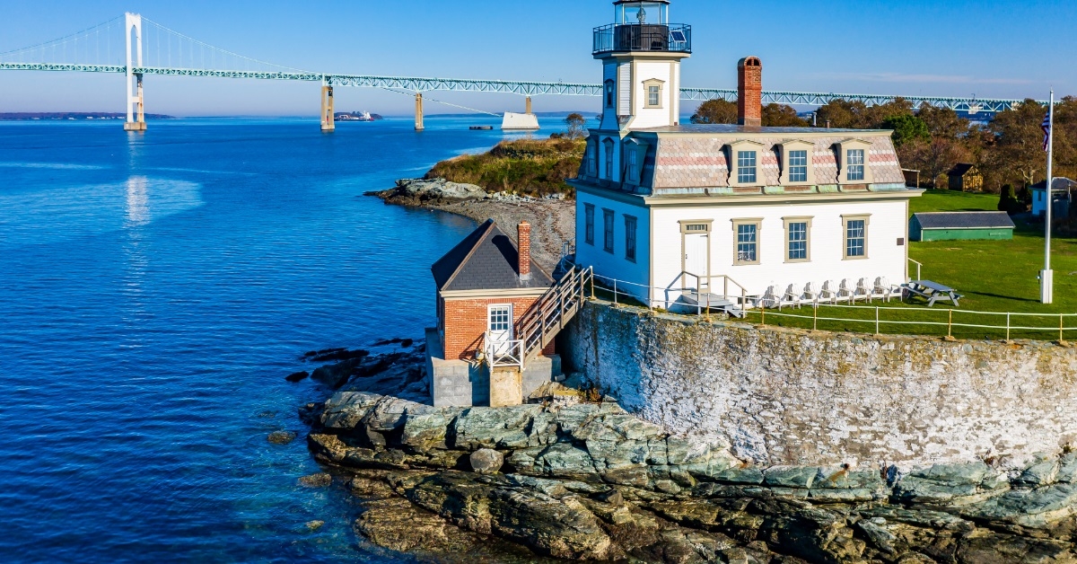 newport rose island light rhode island