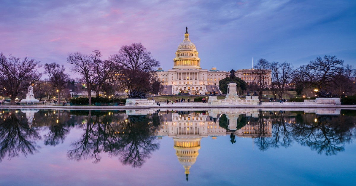 Skyline of Washington DC