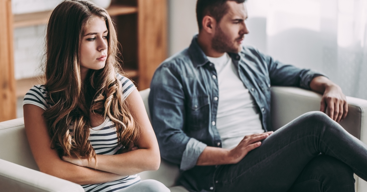 couple at home
