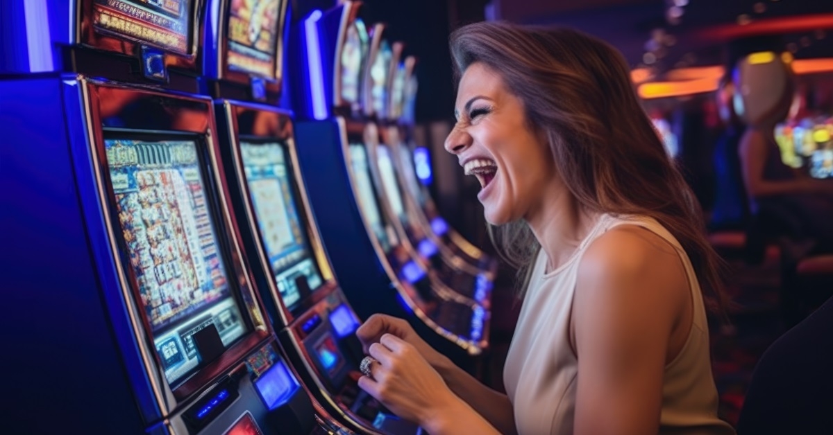 woman happy after winning bet