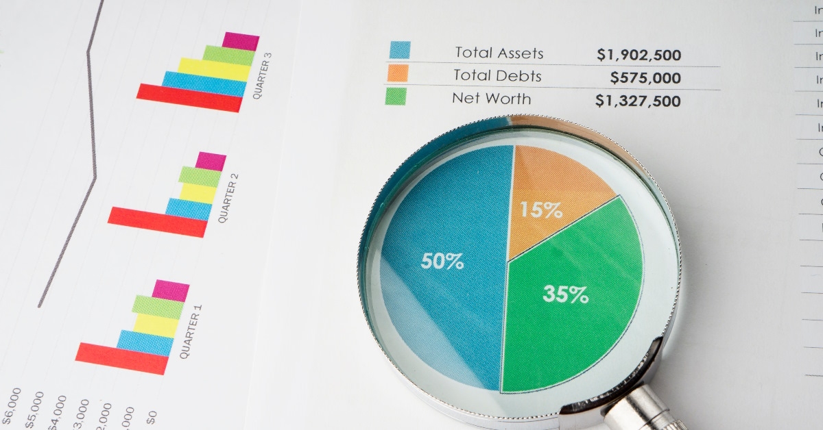assets and debt analysis data