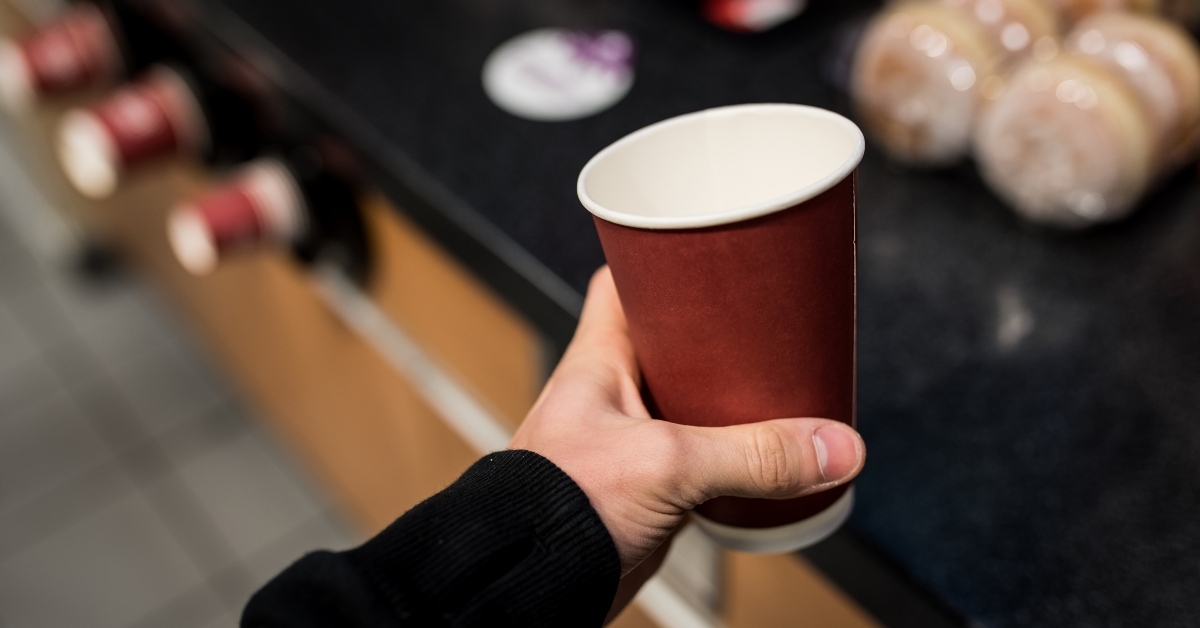 coffee at the gas station