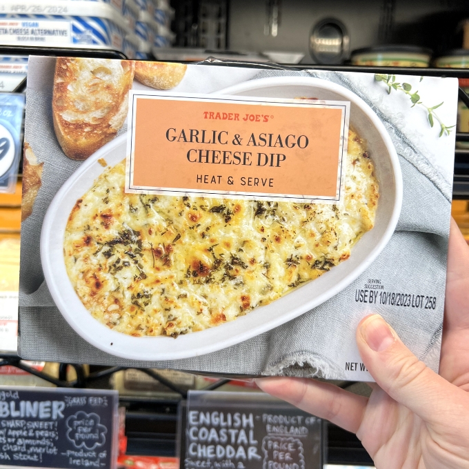 garlic & asiago cheese dip