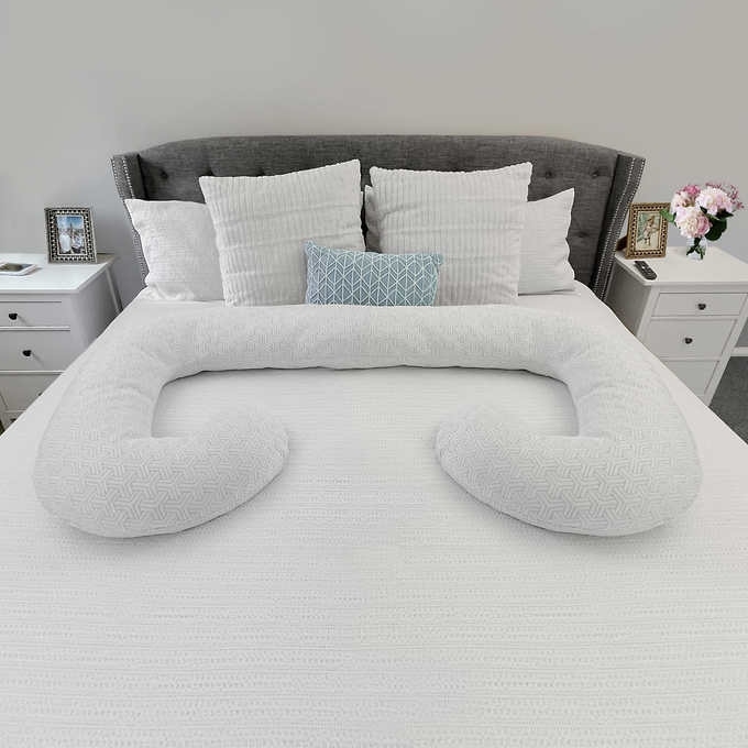 dream plush cooling body pillow