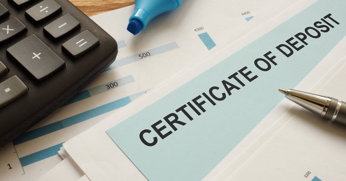 certificate of deposit