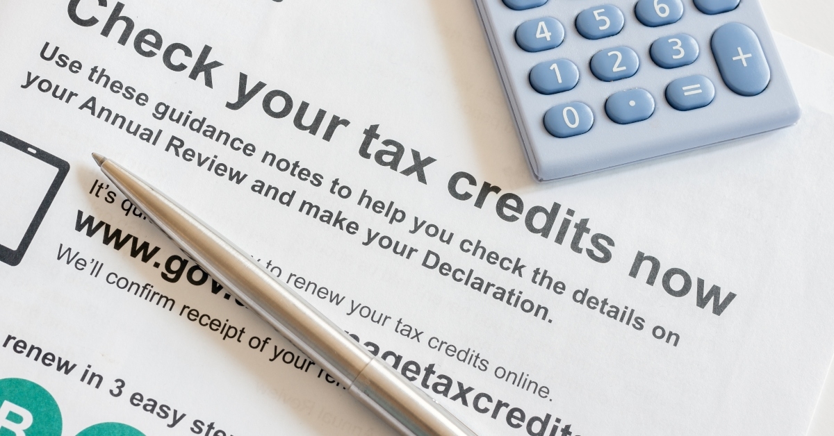 working tax credit renewal reminder