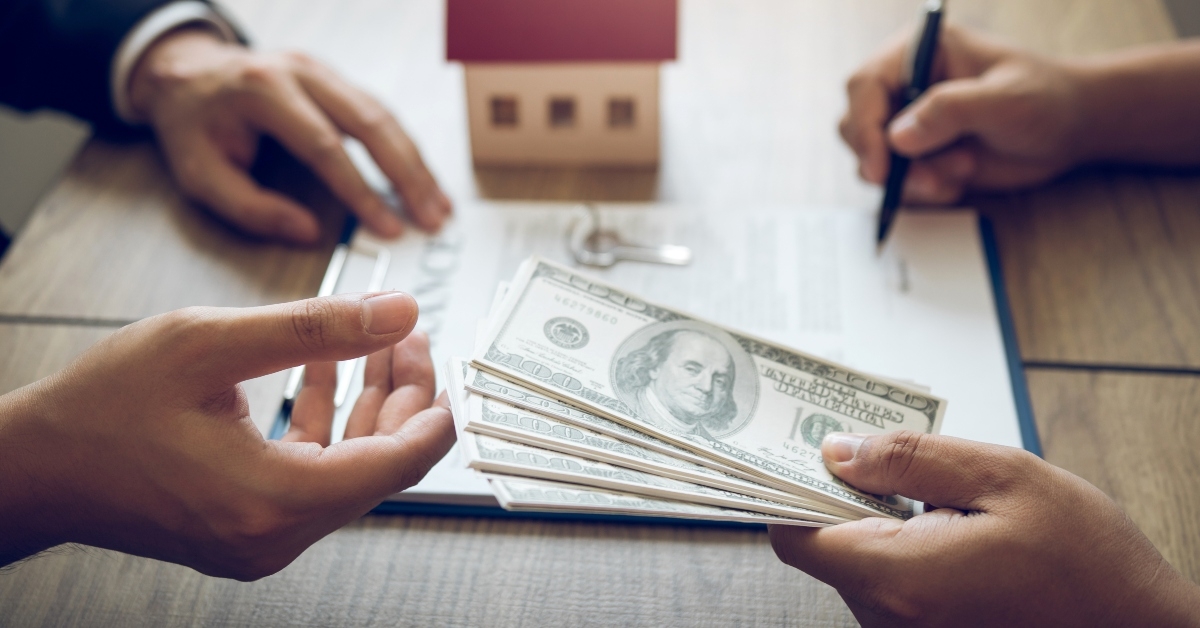 filling cash as a deposit