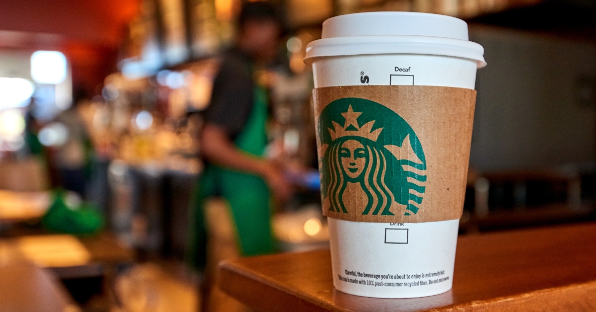 cup of starbucks frappuccino