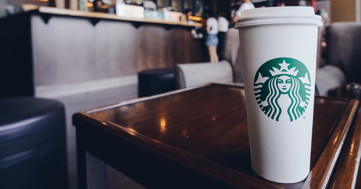 venti size starbucks coffee