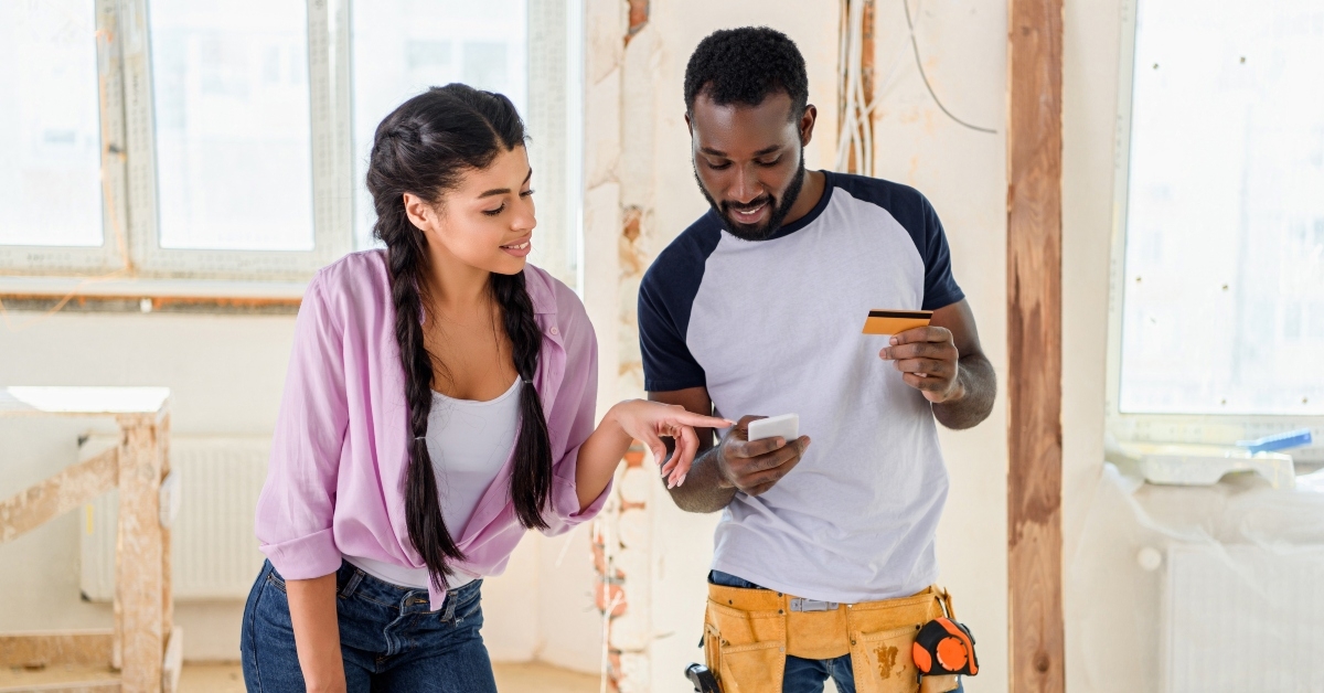 making e shopping during renovation