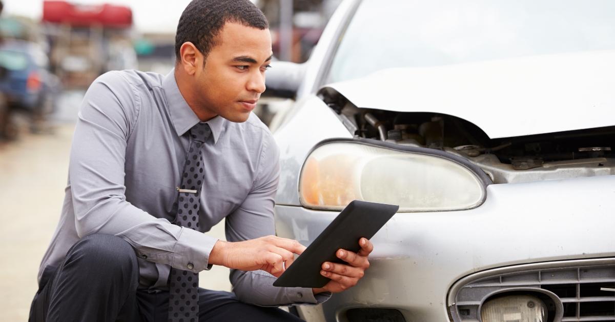 car wreck inspection