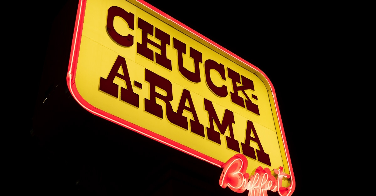 chuck a rama sign board