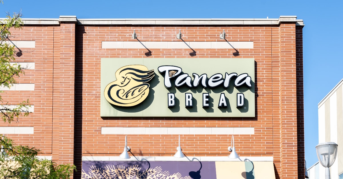 panera bread sign board in canada