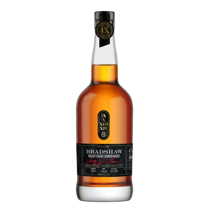 bradshaw bourbon bottle