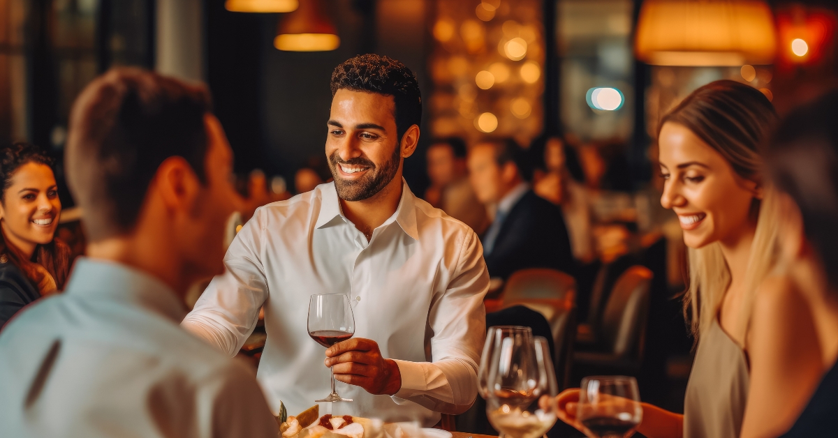 people dinning out