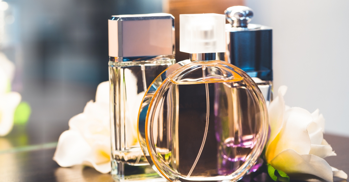 perfume bottles