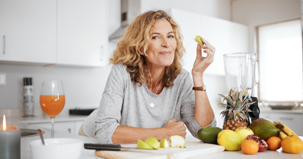woman in the kitchen