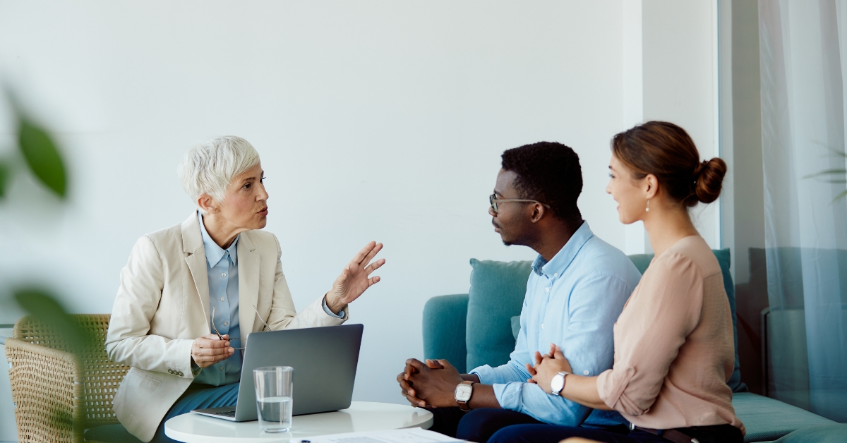 consultations with multiracial couple
