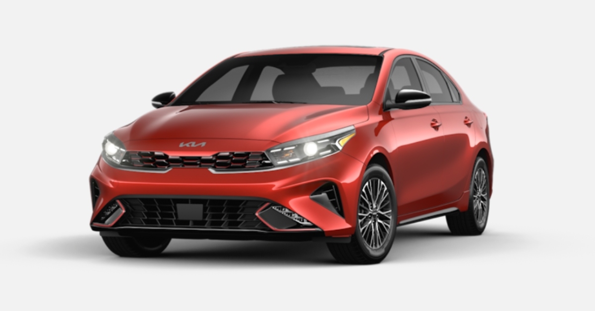 red kia forte