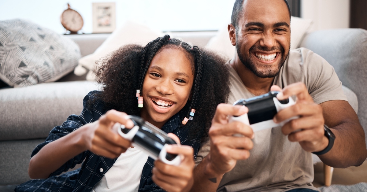 fun with a gamer dad
