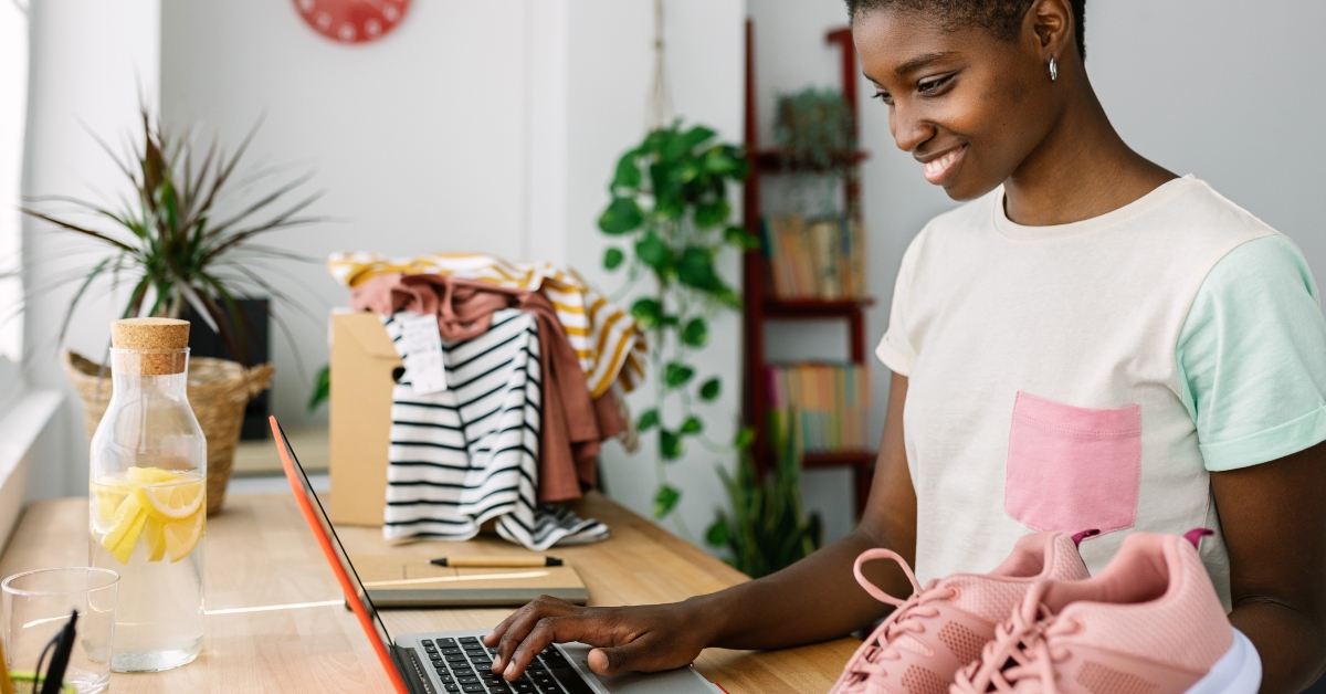 online shopping concept