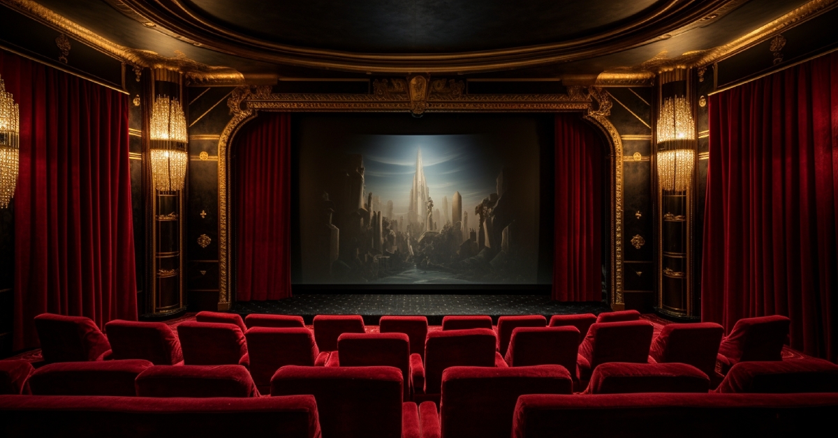 private screening room