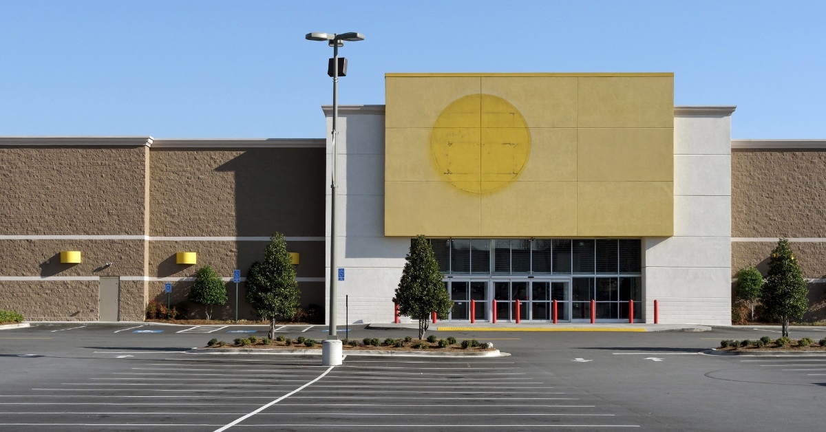 out of Service Big box Store