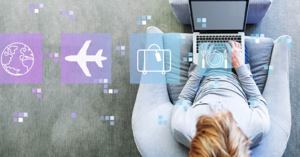 airplane travel theme