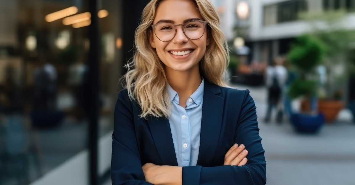 entrepreneur standing outdoor