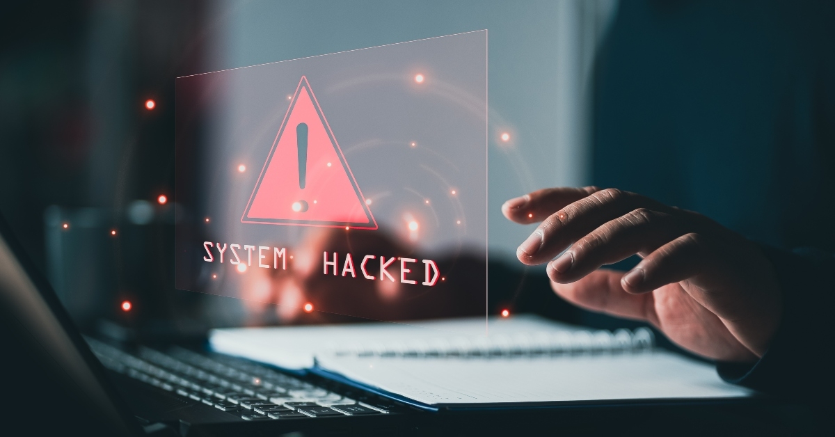 system hacked alert
