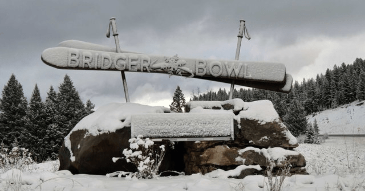 bridger bowl in bozeman montana