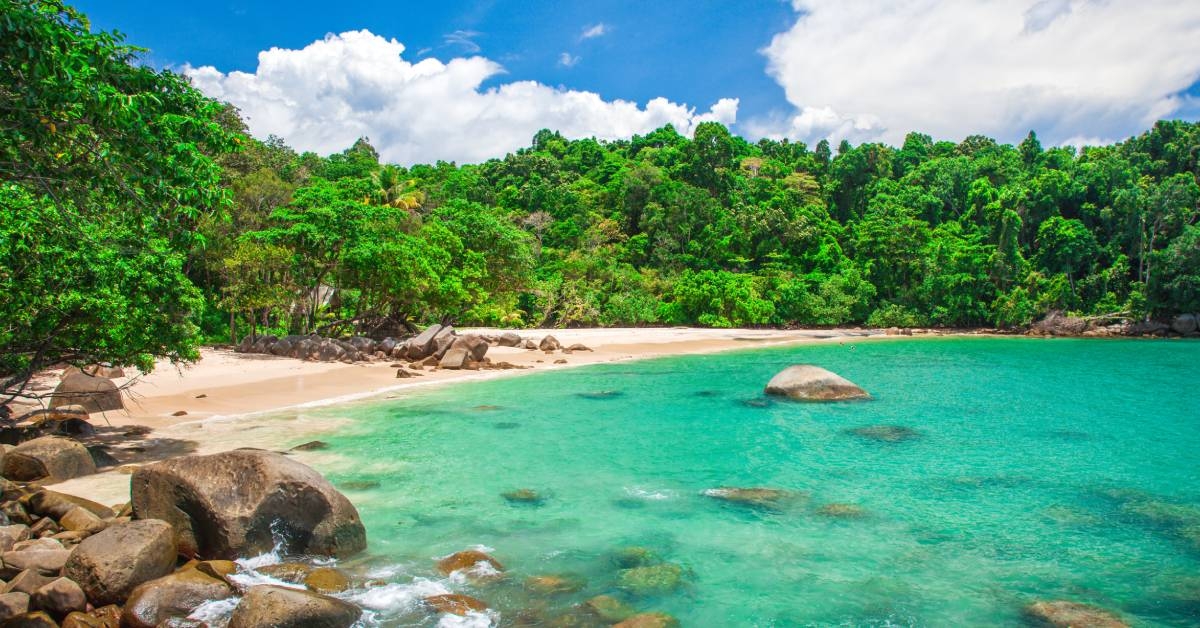 Sandy beach, Khao Lak, Thailand