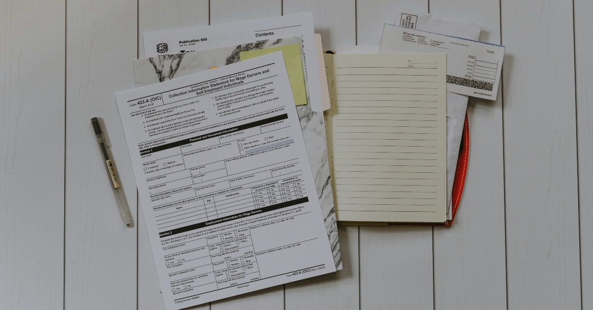 stack of papers