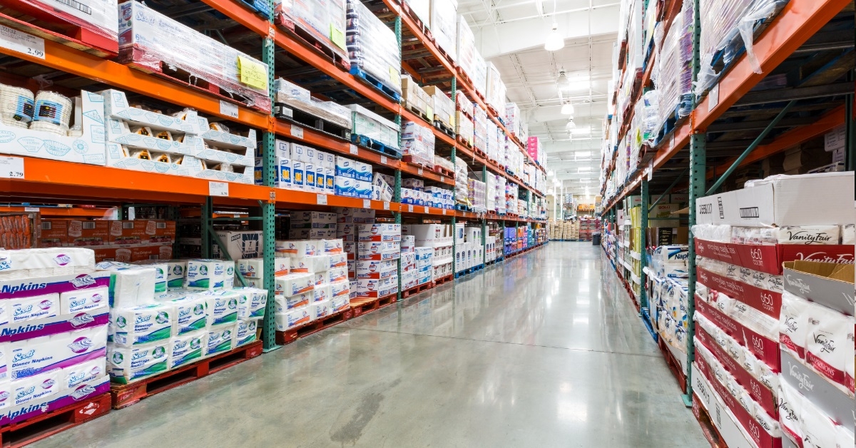 delaware costco warehouse from inside