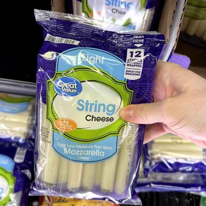 great value light string cheese