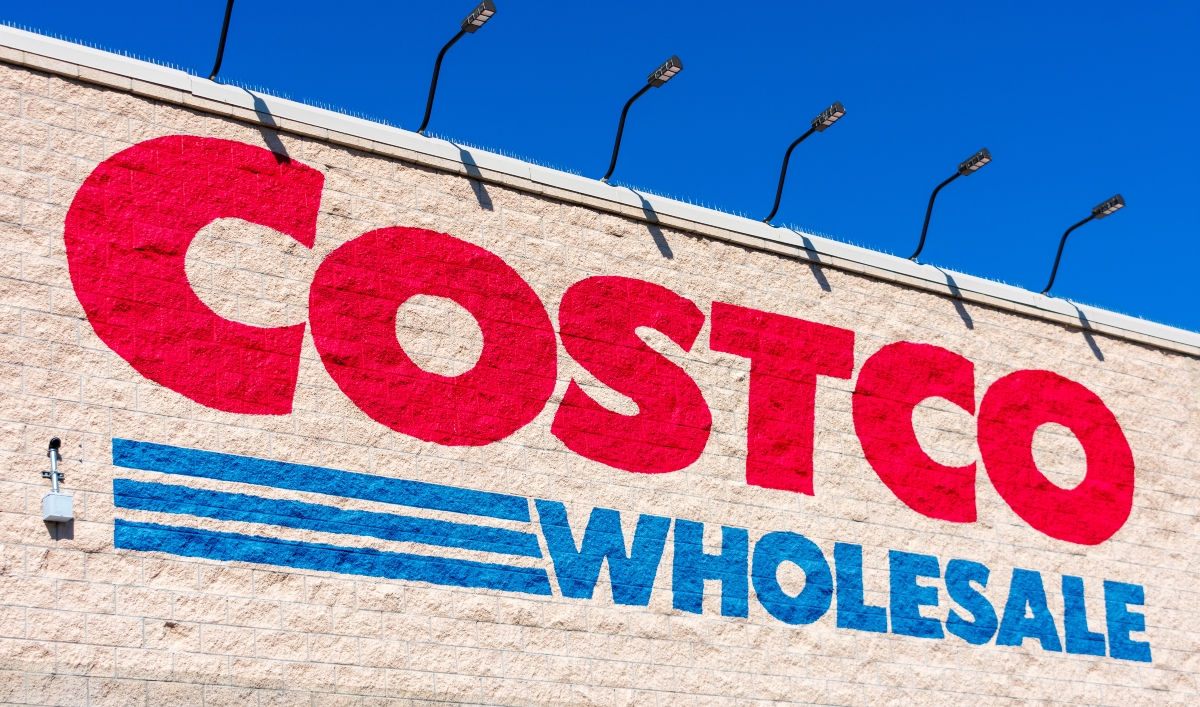 costco wholesale sign