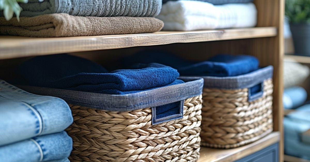 decorative bins and baskets