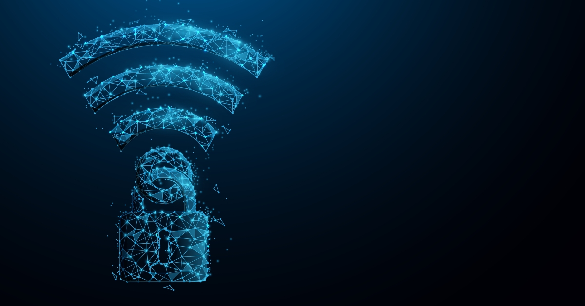 wifi icon and padlock