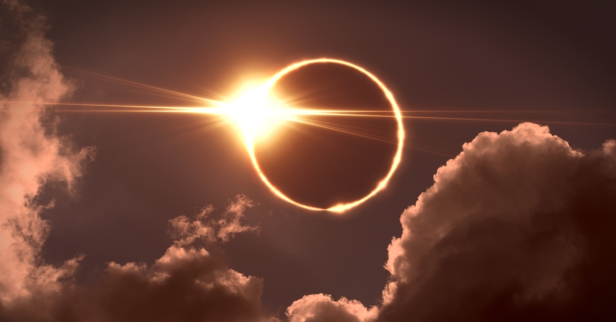 total eclipse of the sun